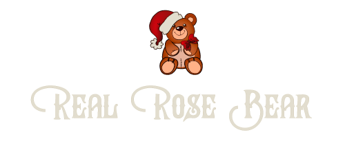 Real Rose Bear