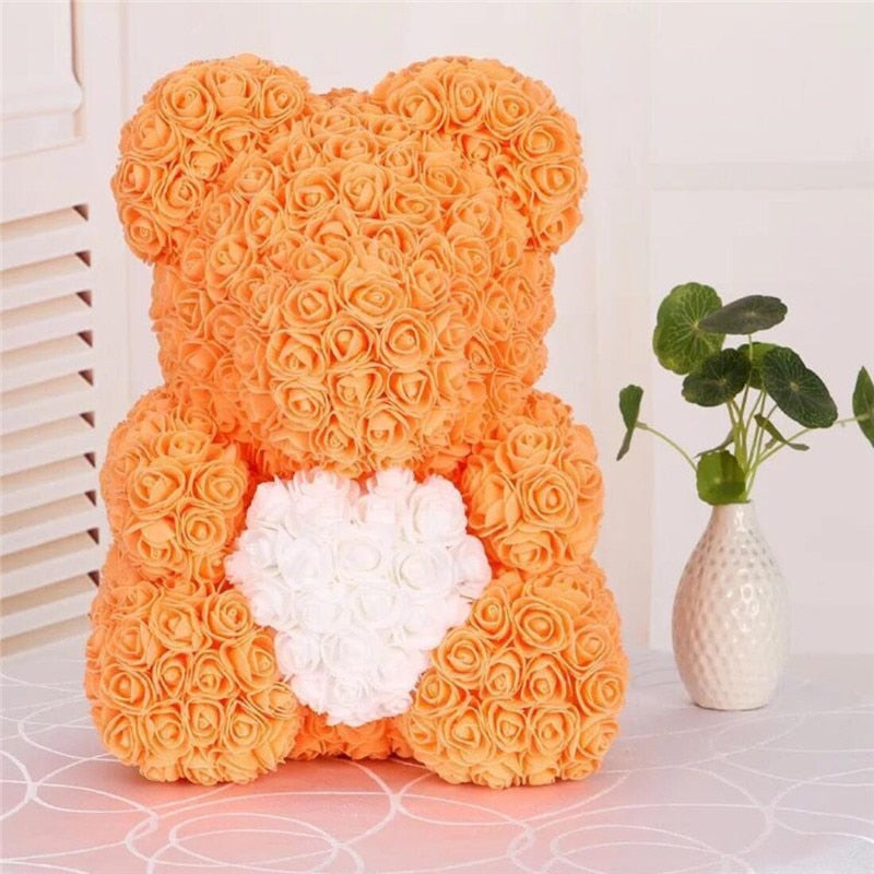Rose Bears With Crown