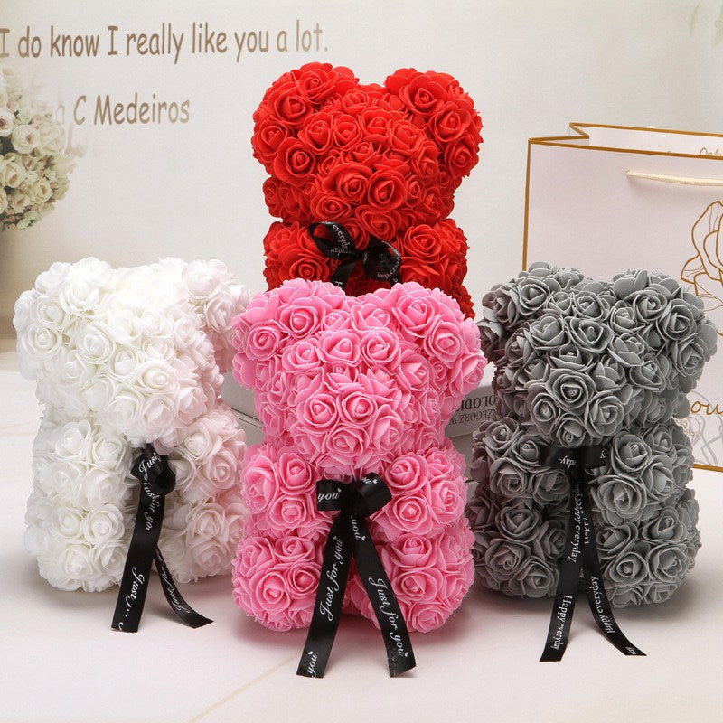 Rose Bear DIY Accessories Real Rose Bear Rose Bear DIY Accessories Real Rose Bear