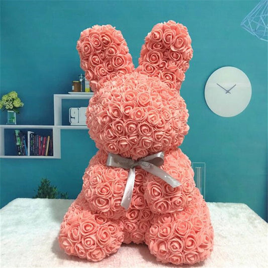 Baby Pink Rose Bunny