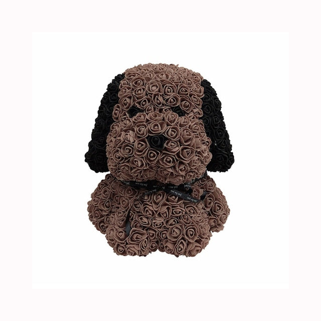 Brown Rose Puppy