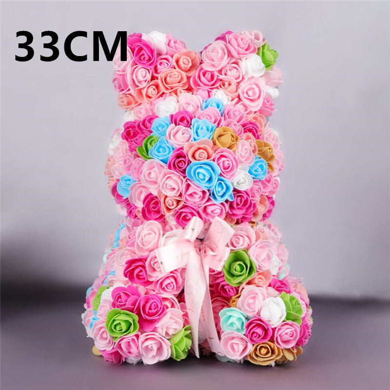 Colorful Rose Bunny