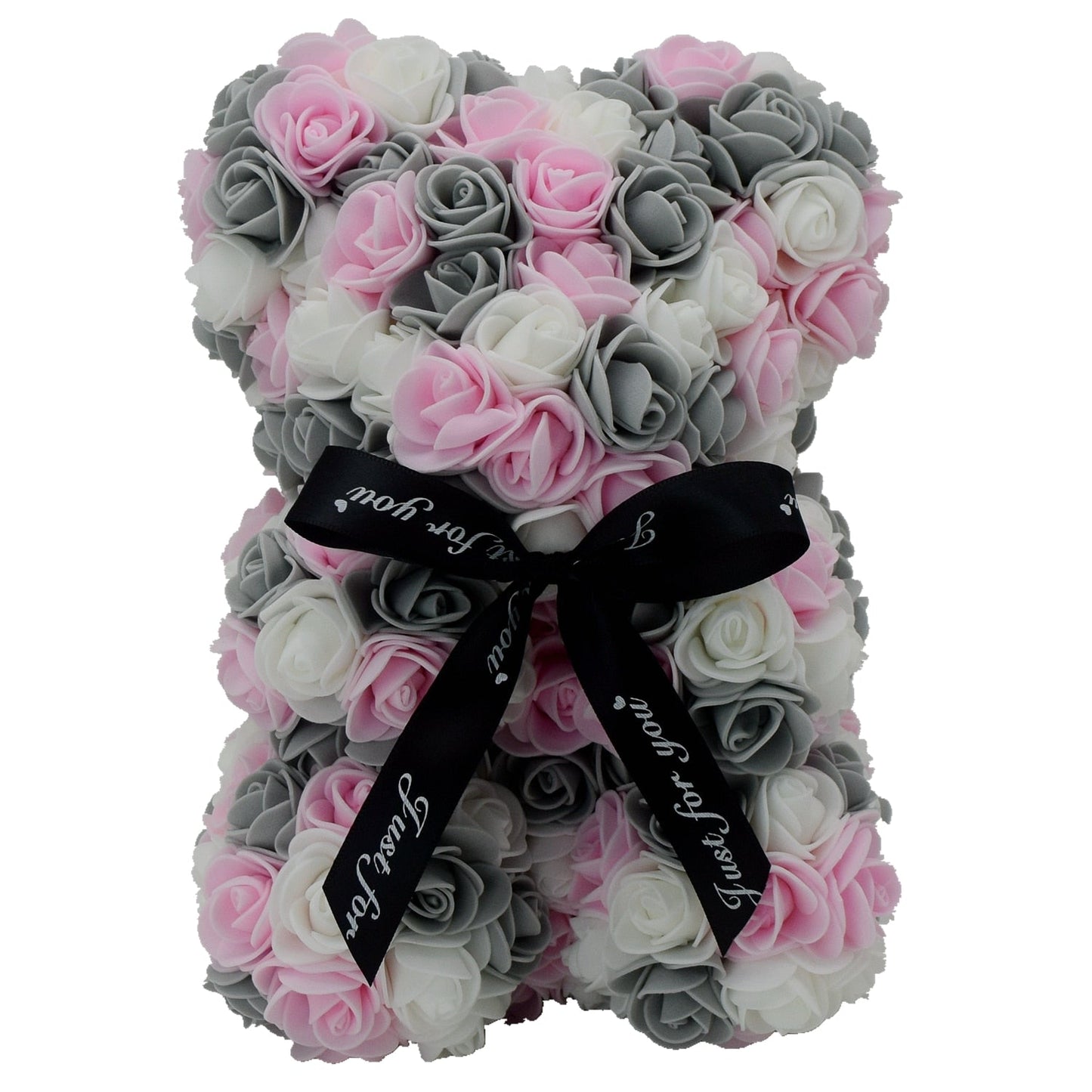 Dual Colored Rose Bear