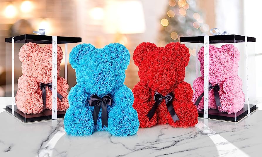 Complementary Rose Bear Gift Ideas