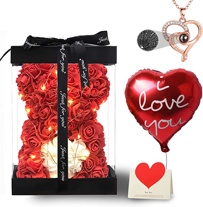 Simulation Soap Rose Flower Bouquet Gift Box Valentine's Day - Temu