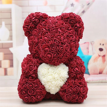 Rose Bears With Crown