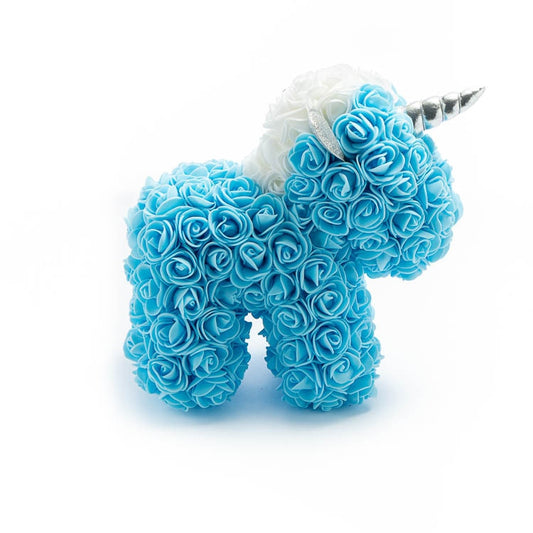 Blue Rose Unicorn