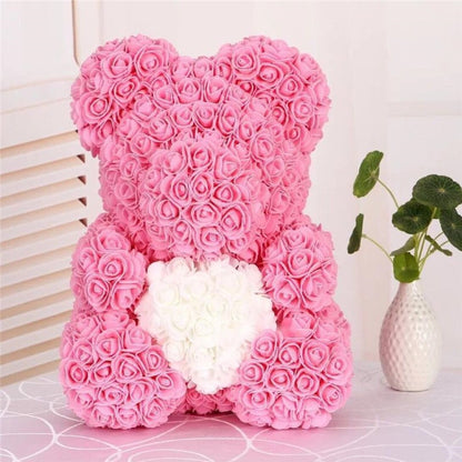 Rose Bears With Crown