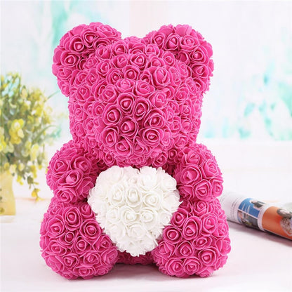 Rose Bears With Crown