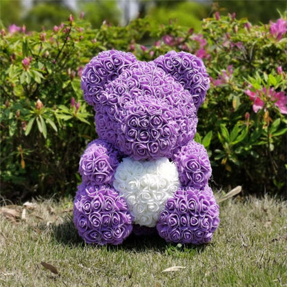 Rose Bears With Crown