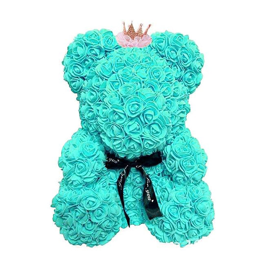 Tiffany Rose Bear With Crown